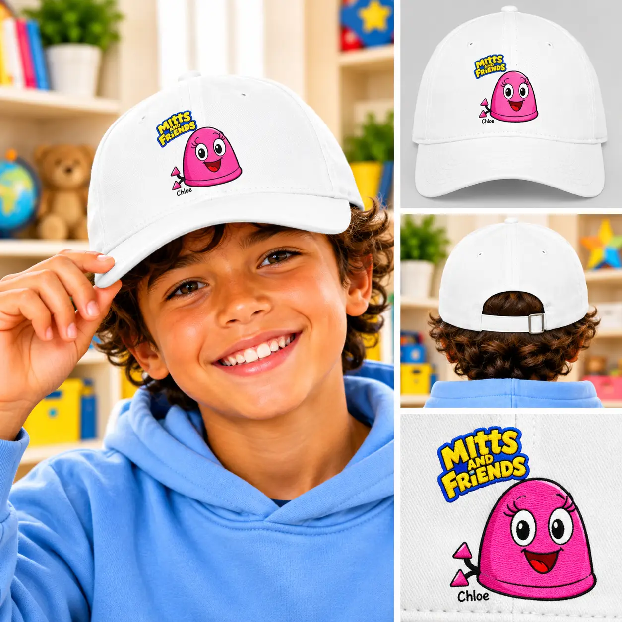 Chloe from Mitts and Friends Low Profile Baseball Cap