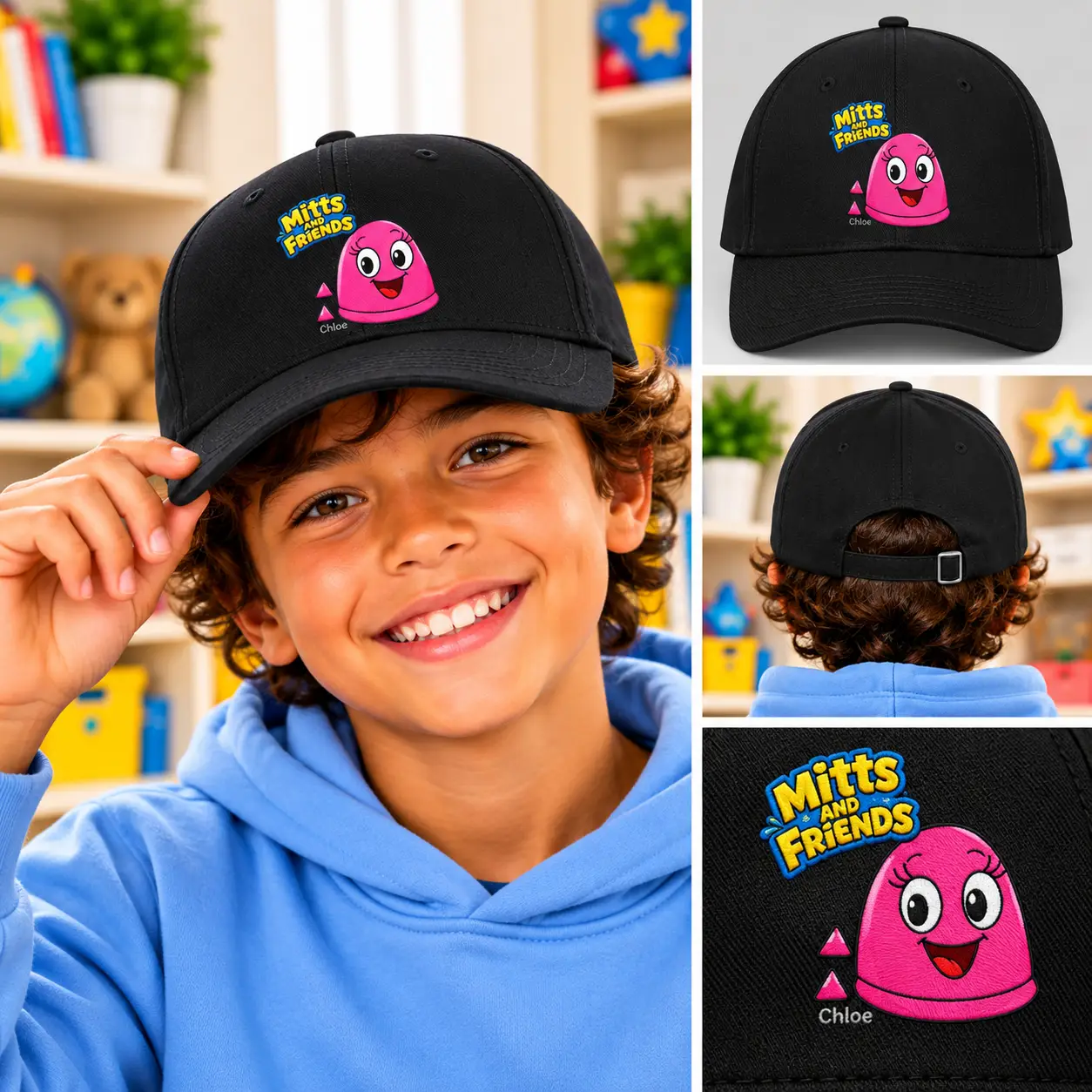 Chloe from Mitts and Friends Low Profile Baseball Cap - Image 2