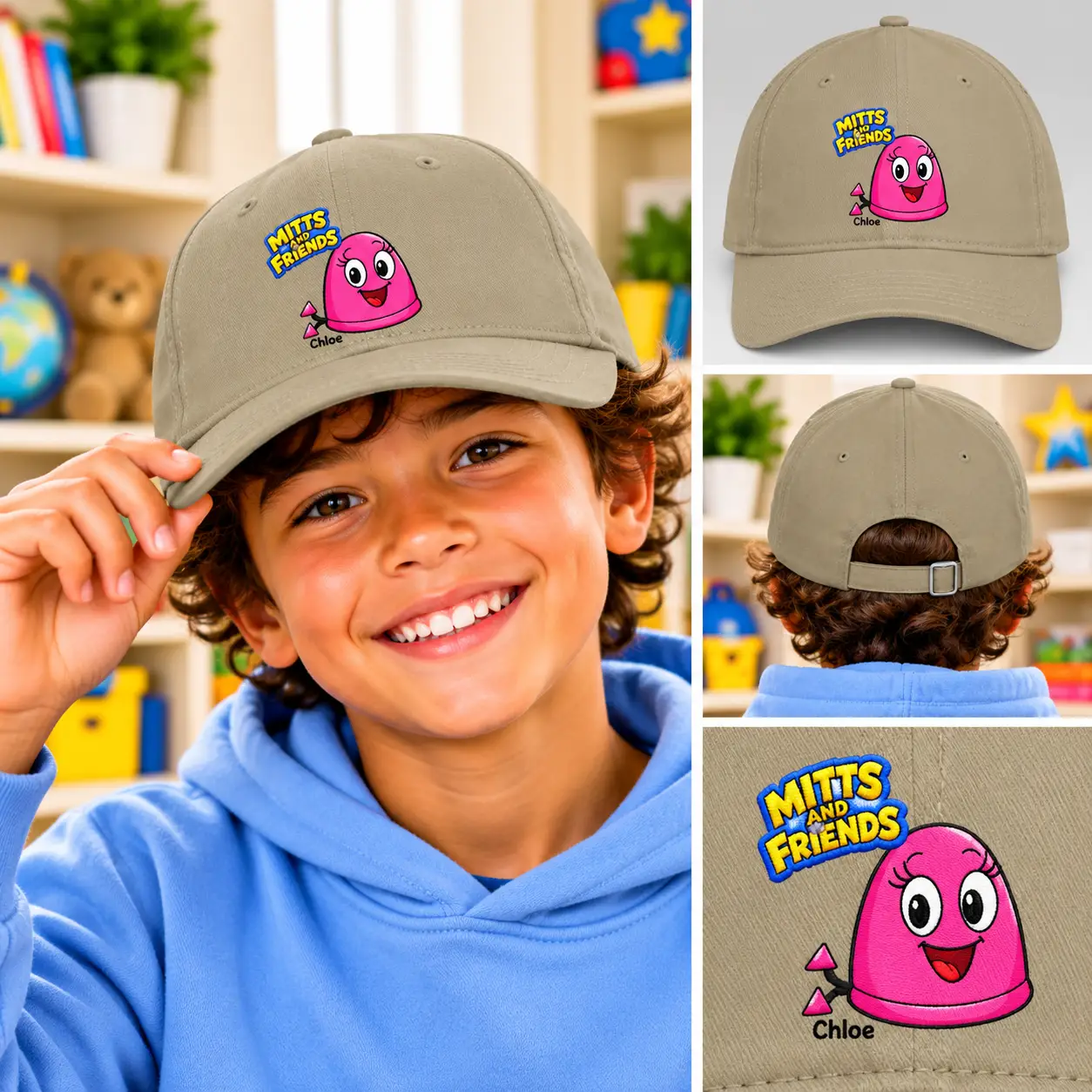 Chloe from Mitts and Friends Low Profile Baseball Cap - Image 3