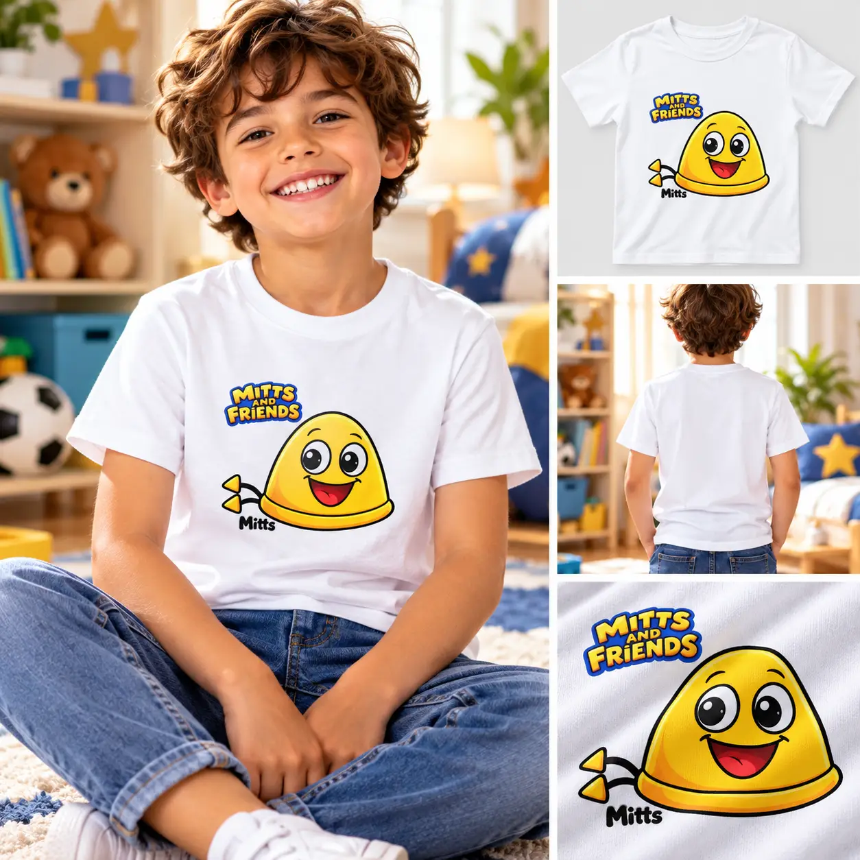 Mitts from Mitts and Friends Kids Tee