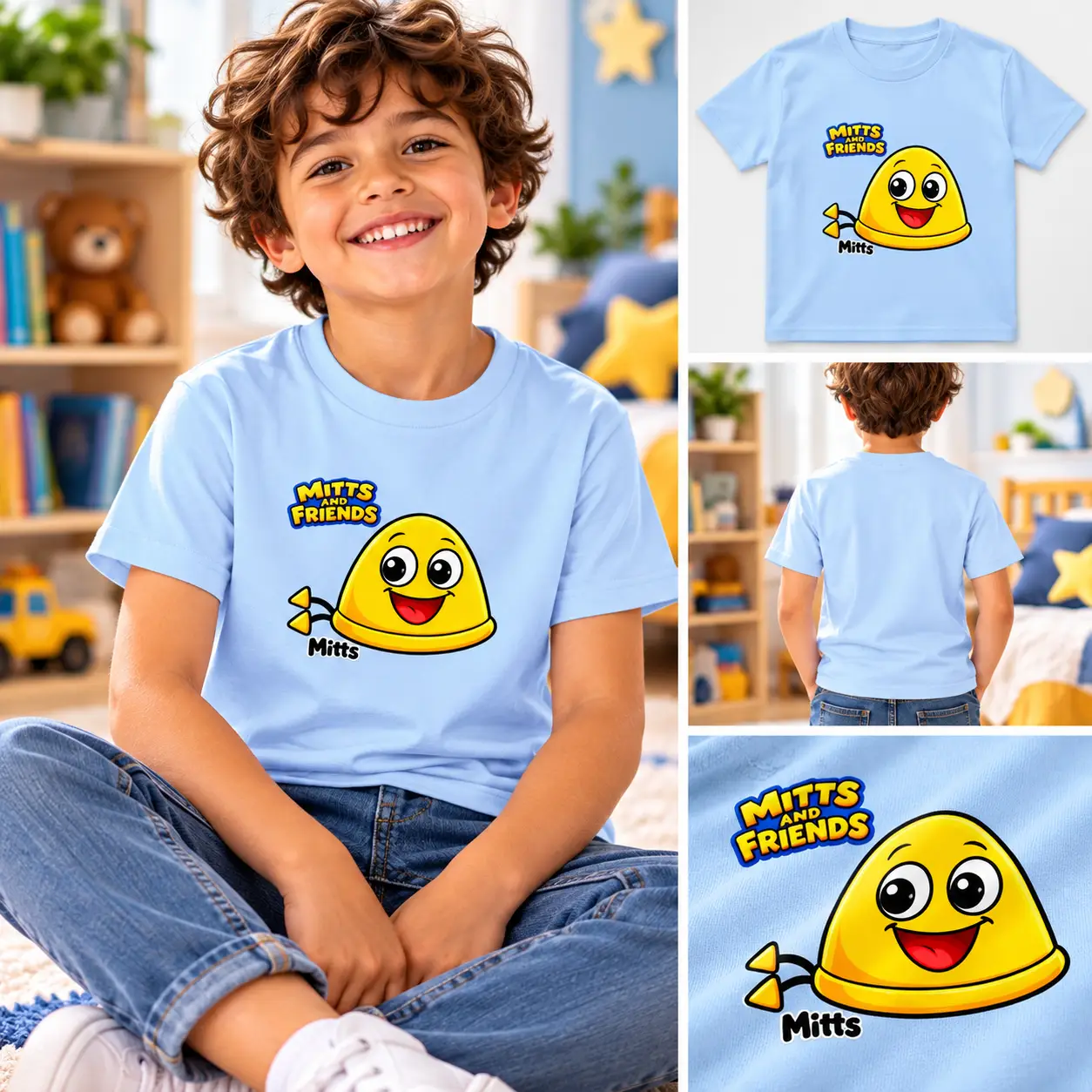 Mitts from Mitts and Friends Kids Tee - Image 4