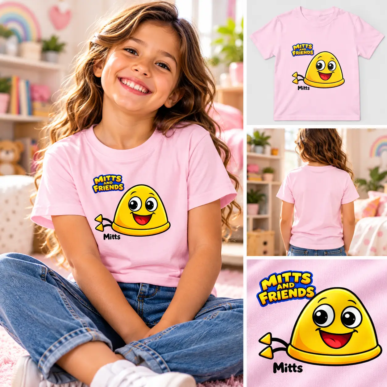 Mitts from Mitts and Friends Kids Tee - Image 5