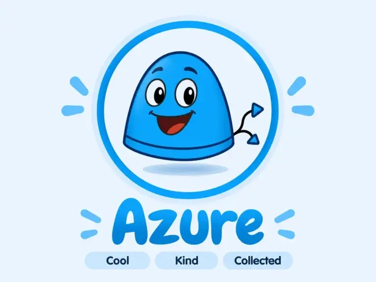 Azure – cool, kind, collected